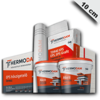 10 cm Thermodam hőszigetelő rendszer