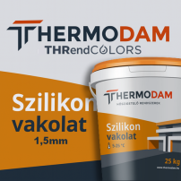 Thermodam Szilikon homlokzati vakolat 1,5mm