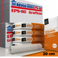 Grafitos hőszigetelő alaprendszer 20 cm