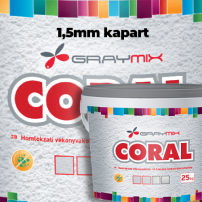 Graymix Coral Limited homlokzati vakolat 1,5mm