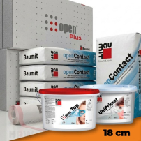 Baumit Open grafitos hőszigetelő rendszer 18 cm