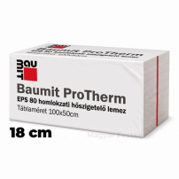 Baumit ProTherm homlokzati hőszigetelő lemez 18 cm
