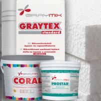 10 cm Graymix hőszigetelő rendszer