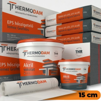 15 cm Thermodam grafitos hőszigetelő rendszer