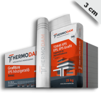 Thermodam grafitos hőszigetelő alaprendszer 3 cm