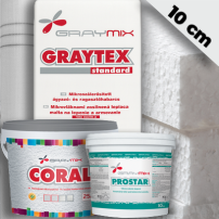 10 cm Graymix hőszigetelő rendszer