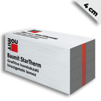 Baumit StarTherm grafitos homlokzati hőszigetelő lemez 4 cm