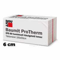 Baumit ProTherm homlokzati hőszigetelő lemez 6 cm