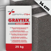 14 cm Graymix grafitos hőszigetelő alaprendszer