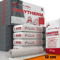 12 cm Graymix grafitos hőszigetelő alaprendszer