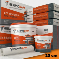 20 cm Thermodam grafitos hőszigetelő rendszer