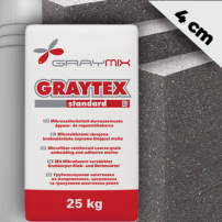 4 cm Graymix grafitos hőszigetelő alaprendszer