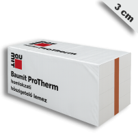Baumit ProTherm homlokzati hőszigetelő lemez 3 cm