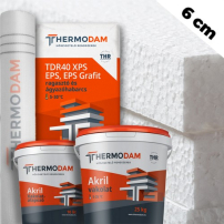 EPS 80 6 cm hőszigetelő rendszer teljes csomagban