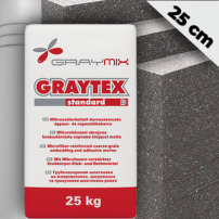 25 cm Graymix grafitos hőszigetelő alaprendszer
